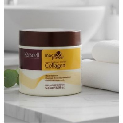 Picture of Karseell Collagen Keratin Straightened Hair Treatment Deep Repair Conditioning 500ml (Original)