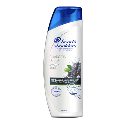 Picture of International UAE product Hair care Head & shoulders CHARCOUL DETOX shampoo used for male/ female - 400 ml