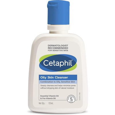 Picture of Cetaphil Oily Skin Cleanser Daily Face Wash for Oily Acne prone Skin 125ml
