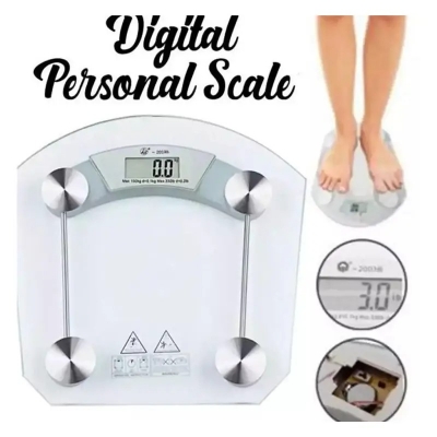 Picture of Osaka Digital Bathroom Weight Scale Machine Assorted Color Upto 210kg 
