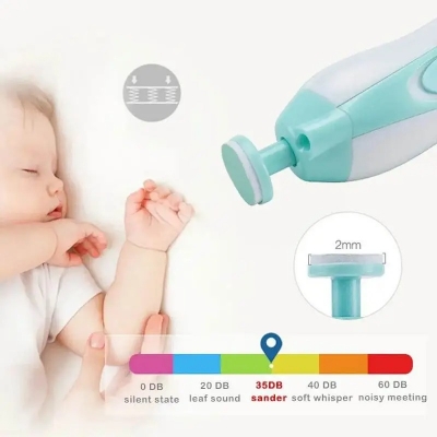 Picture of Electric Baby Nail Trimmer Blue