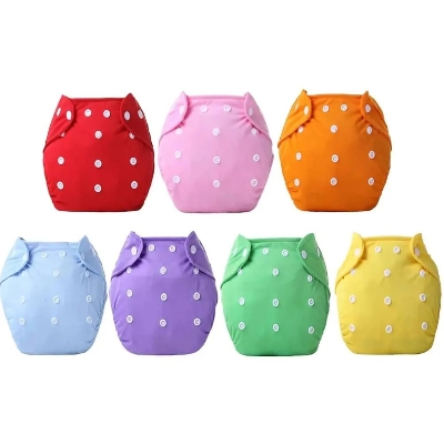 Picture of Adjustable Washable Reusable Diaper Pant With ( 3 layer) 1 pad