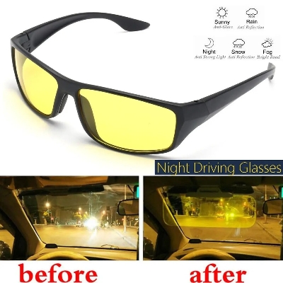 Picture of HD Vision Wrap Around Sunglasses 