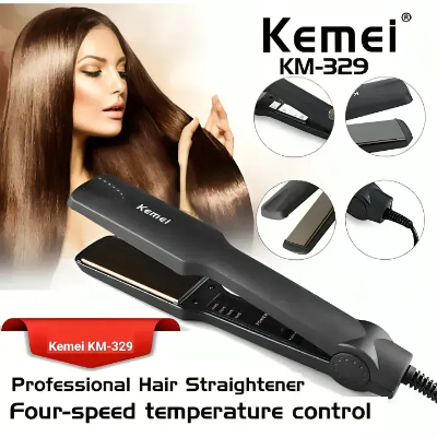 Picture of Kemei KM-329 Professional Hair Straightener Assorted Color 
