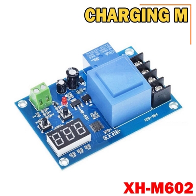 Picture of XH-M602 Digital Control Charging Control Module AC220V Lithium Li-ion Storage Charger Control Switch Protection Board - Blue