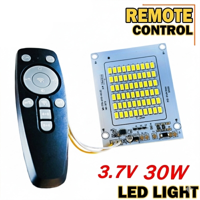 Picture of 3.7V 30W Led Light with Remote Control high quality Led Light Solar Light Control System - White