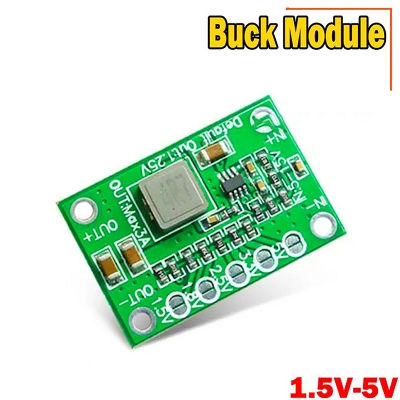 Picture of Step-Down Power Module 5V-16V to 1.5V 1.8V 2.5V 3.3V 5V Buck Voltage Converter 3A - Step-Down Module 5V-16V to Adjustable Voltages 3A - Green