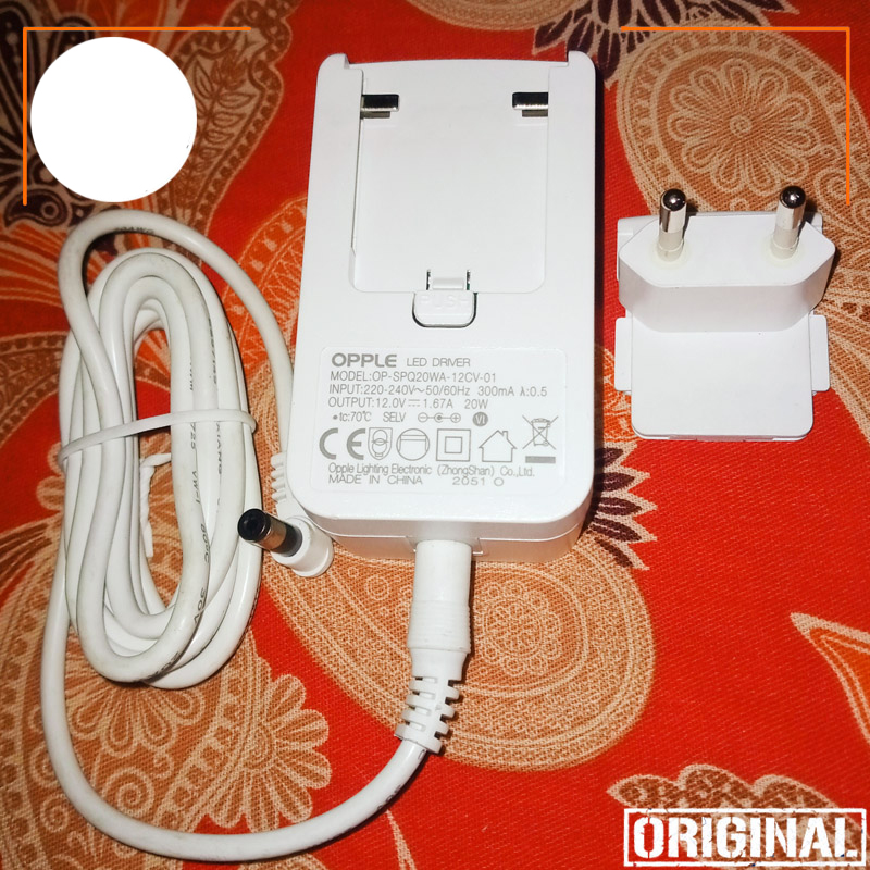 Picture of 12V 2.5A 30W Power Supply Adapter 220V AC to DC 12V Transformer, Mini DC UPS AC 220V to Power Supply for 12v 2.5A Charger - White