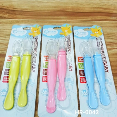 Picture of Baby Silicone Spoon Cn 2 Pieces