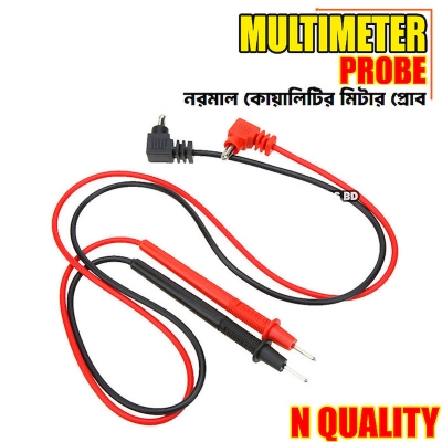 Picture of Normal Quality Universal Multimeter Test Lead Probe - Red and Black - Multicolor