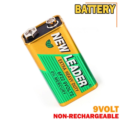 Picture of New Leader 6F22 9V Extra Heavy Duty Battery-1PCS - Green
