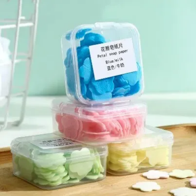 Picture of Portable Travel Boxed Mini Soap Paper Square Box 