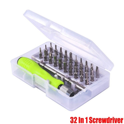 Picture of 32 In 1 Multipurpose Precision Screwdriver Disassemble Electronic Repair Tool - Multicolor