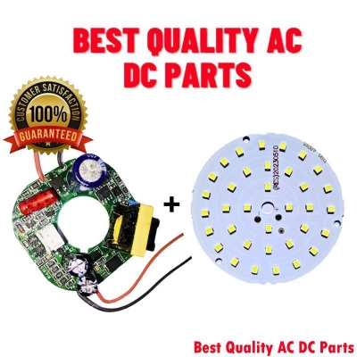 Picture of Best Quality 2 Wire AC DC Rechargeable LED Light Bulb Circuit Driver & Smd Set - Multicolor