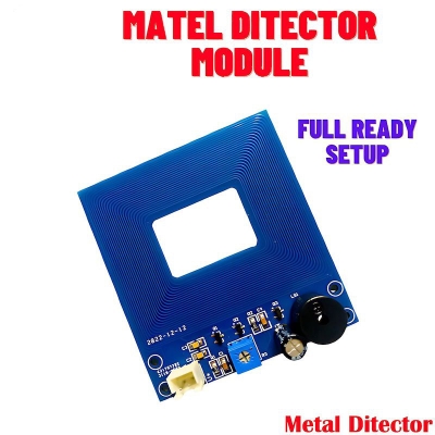 Picture of Metal Detector Full Ready Metal Induction Detection Module - Blue