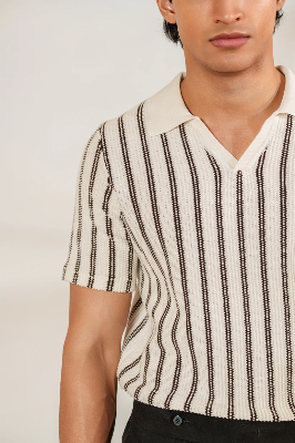 Picture of Roma Striped Polo