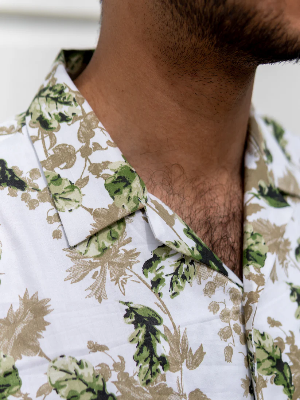 Picture of Green Floral Print Shirt