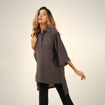 Picture of Black Aztec Shirt