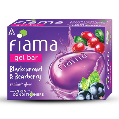 Picture of Fiama Gel Bar Bearberry & Blackcurrant 125gm