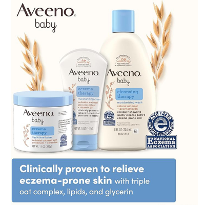 Picture of Aveeno Baby Eczema Care Nighttime Balm – 311gm