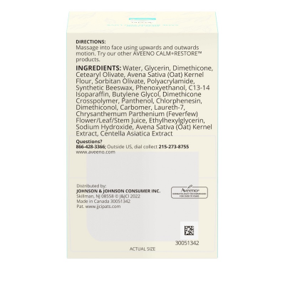 Picture of Aveeno Calm + Restore Oat Gel Face Moisturizer – 48gm