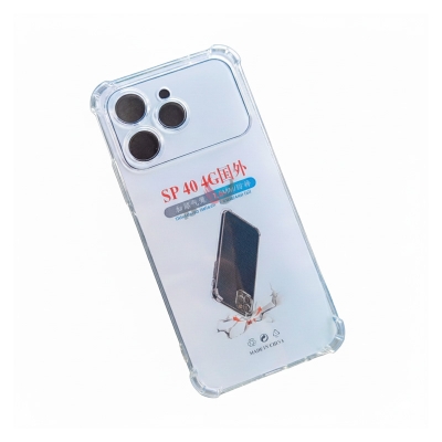 Picture of For Tecno Spark 40 4G Case Soft Transparent Plating Antioxidant Clear