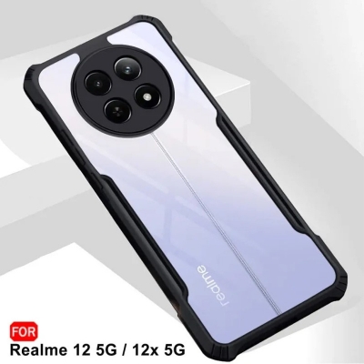 Picture of For Realme 12 5g Back Case Camera Protection Xundd Transparent Protective Mobile Phone Back Cover Realme12 5g Mobile Phone Back Cover With Camera Protective Back Cas