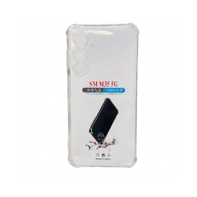 Picture of For Samsung Galaxy M35 5G Airbag cover Shockproof Transparent Protective Clear Back Cover TPU Case