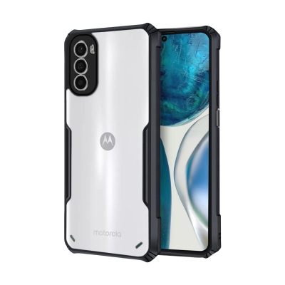 Picture of For Motorola Moto G52 / Moto G82 / Moto G62 Xundd Cases Shockproof TPU Bumper Hard Clear Acrylic Mobile Phone Case For Motorola Moto G52 / Moto G82 / Moto G62 Back Cover