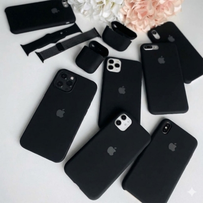 Picture of Premium Liquid Silicon Phone Case For apple iPhone 11 Pro Max Luxury Liquid Silicone Protection Back Cover Soft Case