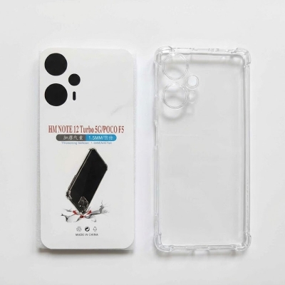Picture of poco f5 / note 12 turbo 5g soft clear transparent back cover