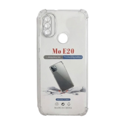 Picture of Motorola Moto G20 Flexible Clear Transparent Soft TPU Back Case Cover