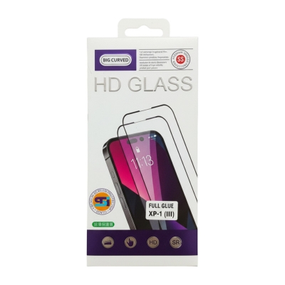 Picture of Full Glue Sony Xperia 1 III XP-1 (iii) 1 Mark 3 HD Glass Big Curved Premium Screen Protector Sony Xperia 1 Mark 3 Tempered Glass
