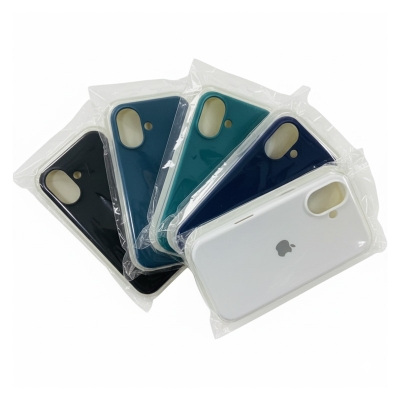 Picture of For Iphone 16 / Iphone 16 Plus / Iphone 16 Pro / Iphone 16 Pro Max - Luxury Silicone Protect Back Cover Soft Case - Camera