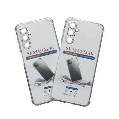 Picture of For Samsung Galaxy A25 4G/ A24 4g Shockproof Bumper Case with Clear Soft TPU Protective Phone Cover Anti-Scratch