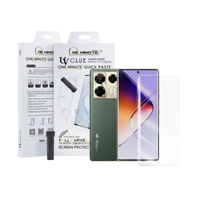 Picture of For Infinix Note 40 Pro Tempered Glass UV Tempered Glass productor