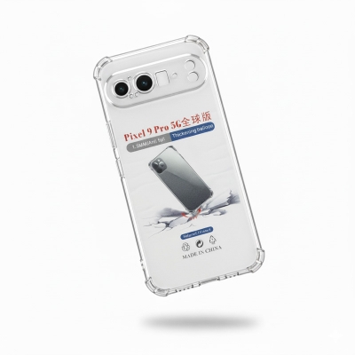 Picture of Transparent Shockproof PC+TPU Magsafe Case For Google Pixel 9 Pro  Frosted Magnetic Wireless Charging Phone Back Cover