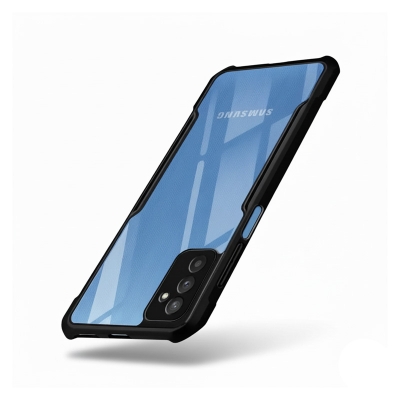 Picture of For Samsung Galaxy A24 4G0 Fusion Phone Back Case Transparent Xundd Fusion ShockProof Hard Color Camera Protective Bump Mobile Phone Back Cover