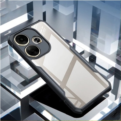 Picture of For Xiaomi Redmi Turbo 3 desigen Transparent CXunddo Shockproof Back Cover Phone Case