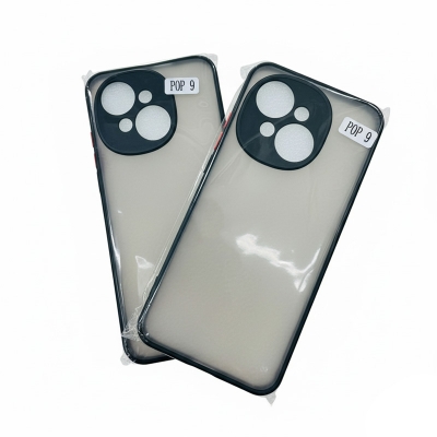 Picture of Tecno Pop 9 / Tecno Spark Go 1 / Tecno Spark Go 2025 Back Cover Mattte Smoke Finised With Camera Protective Back Hard Case For TecnoSparkGO1/TecnoSparkGo2025/TecnoPop9 Back Part