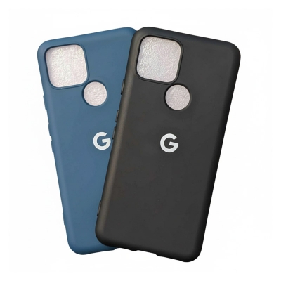 Picture of For Google Pixel 5A Luxury Silicon Protect Back Cover Soft Case - Camera  100% Original