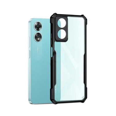 Picture of For Oppo A78 4G Xundd Bumper Case Reinforced Corner with Shock-Proof Transparent Back Cover Phone Case Cover (SmartPhone)