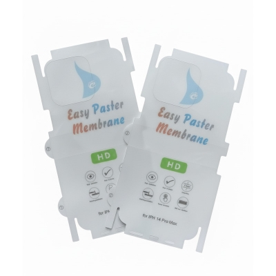 Picture of Full HD Crystal Clear Back Shield Protection For Iphone 12 pro max  Back Screen Protector