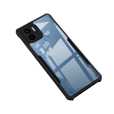 Picture of For Xiaomi Redmi A1+/ Xiaomi Poco C50 / Xiaomi Poco C51 Edge-Reinforced Shockproof Cushion Back Clear Hybrid Transparent Hard Cover Casing