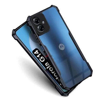 Picture of Motorola Moto G14 Xundd Back Cover Transparent bumper Hard Phone Case