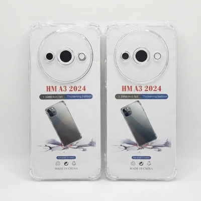 Picture of For xioami Redmi A3 2024 Clear Cover Soft Thin Anti-Scratches Crystal Case(Transparent)