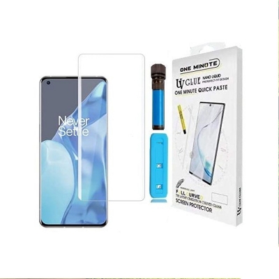 Picture of For Motorola Moto G85 UV Tempered Glass Screen Protector Full Glue Nano Liquid Protective