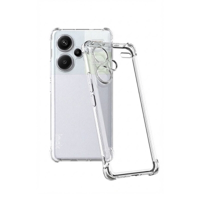 Picture of For Xiaomi Redmi Note 13 Pro Plus 5G - Premium Silicone Case Crystal Clear Soft TPU Ultra-Thin Transparent Flexible Protective Mobile Phone Back Cover With Side Bumper