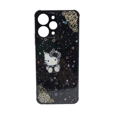 Picture of for Redmi 12 4G back cover phone case Softcase Electroplated silicone shockproof Protector Smooth Protective Bumper Cover new design Clover Bracelet for girl DDSYC02