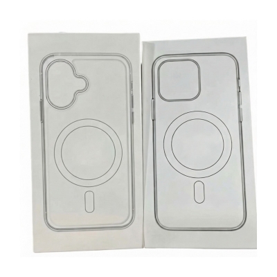 Picture of For Iphone 16 Pro Max  Series Magsafe Magnetic Wireless Charging Case Premium Quality Transparent Cover